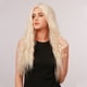 thumbnail image 3 of Fiudx Peluca de Seda, Cabello Rizado de Fibra Resistente a Temperamento Templado, Peluca con Gancho Ajustable, Peluca Dorada con Patrón de Ondas Naturales, Uso Diario para Fiestas, Accesorios Elegant, 3 of 7
