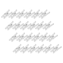 NICEXMAS 100pcs Clothes Drying Clip Plastic Mini Clips for Laundry and Indoor Outdoor Use