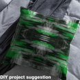 thumbnail image 2 of jejeloiu Graffiti Artwork Fabric by the Yard 1 Yard,Oil Painting Home Decor Fabric by the Yard,Green Black White Sewing Fabric For Men Women,Luxury Bedroom Decor, 2 of 6