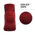 thumbnail image 3 of Calcetines Under Armour Esenciales de Béisbol Rojos para Bebés Niños 2T-4T, 3 of 5