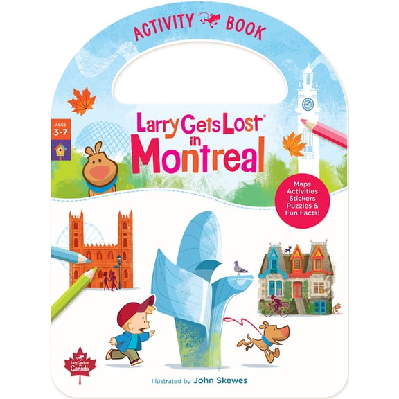 Larry Gets Lost - Canada Larry Gets Lost in Montreal Activity Book, (Paperback)