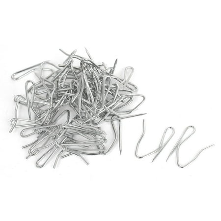 50pcs 34x23mm Window Metal S Sharp Hook Drapes Curtains Hooks