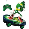 thumbnail image 2 of Sonic 30392545 NKOK Jet the Hawk Free Rider Radio Control Figure, Green, 2 of 3