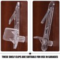 thumbnail image 3 of NIYANGLE 10Pcs Grey Shelf Pegs for Furniture Cabinet with Strong Stable Support Clips, 3 of 6