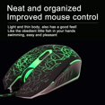 thumbnail image 4 of Gaming Mouse Wired  USB Optical Computer Mice with RGB Backlit  Ergonomic Gamer Laptop PC Mouse with 6 Programmable Buttons for Windows 7/8/10/XP Vista Linux, 4 of 10