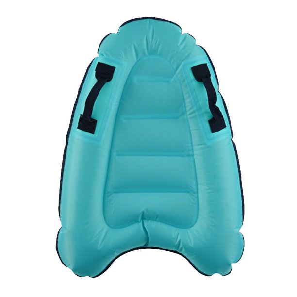 Tabla de surf inflable con asas, tabla de surf flotante ligera para natación, esterilla de ayuda para aprender a nadar, tema de seguridad en la playa, surf, natación, verano, juguete divertido para ni JFHHH pequeña