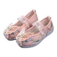 thumbnail image 4 of Otqutp Children Lightweight Shoes&nbsp; Girls Flat Bottomed Embroidered Sandals Fashionable Antique Children Performance Children Embroidered Sandals, 4 of 6