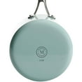 thumbnail image 2 of Martha Stewart 14-Piece Nonstick Aluminum Cookware Set, Teal, 2 of 5