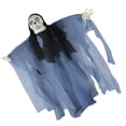 thumbnail image 2 of Naiovety Fantasmas colgantes de Halloween, Control táctil de terror, colgador de espectro de gritos luminosos, accesorios alimentados por batería, Kits de decoración para fiestas Naiovety HA068765-00, 2 of 6