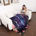 thumbnail image 2 of Gifts for Mom,Mom Blanket from Daughter Son, Mom Gift Soft Flannel Throw Blankets for Couch Bedroom Sofa Warm Blanket , Birthday for Mom (to Mom #02, 60"x80"), 2 of 6