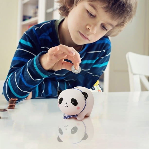 Puntoco Linda e interesante casa pequeña con lata de ahorro para niños, adecuada para exhibición de regalos creativos en la mesa del hogar, almacenamiento en el hogar