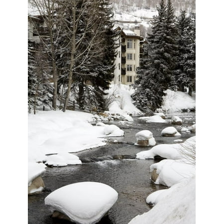 Gore Creek, Vail Ski Resort, Rocky Mountains, Colorado, United States of America, North America Print Wall Art By Richard