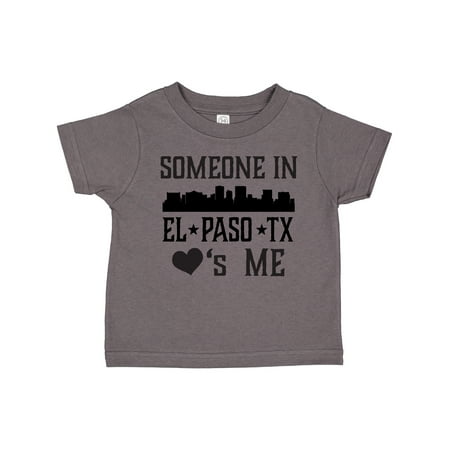 

Inktastic El Paso Texas Someone Loves Me Skyline Boys or Girls Toddler T-Shirt