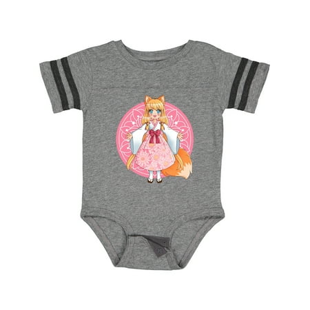 

Inktastic Fox Chibi Anime Girl Gift Baby Girl Bodysuit