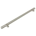 thumbnail image 2 of GlideRite 9 in. Center Solid Thick Cabinet Bar Pulls, Stainless Steel, Pack of 5, 2 of 3