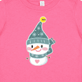 thumbnail image 4 of Inktastic Cute Christmas Snowman in Blue Hat and Scarf Boys or Girls Baby T-Shirt, 4 of 5