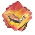 thumbnail image 2 of Carolines Treasures 8344FC Pelican Foam Coaster Set of 4 3 1/2 x 3 1/2 multicolor, 2 of 3