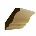 thumbnail image 2 of EWCR12 Colonial Crown Moulding Trim, 3/4" x 3-5/8", Poplar, 94", 2 of 4