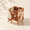 Calacatta Red, variant on Calacatta Viola Marble Toothbrush Holder Countertop Makeup Brush Organizer