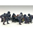 thumbnail image 2 of Formula One F1 Pit Crew Team Blue Set II, Blue - American Diorama 76555 - 1/18 scale Figurine - Diorama Accessory, 2 of 5