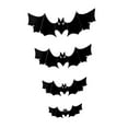 thumbnail image 3 of 48 Pcs Halloween Bat Decals 3D Wall Stickers Realistic PVC Four Sizes for Spooky Indoor Outdoor Parties, 3 of 9