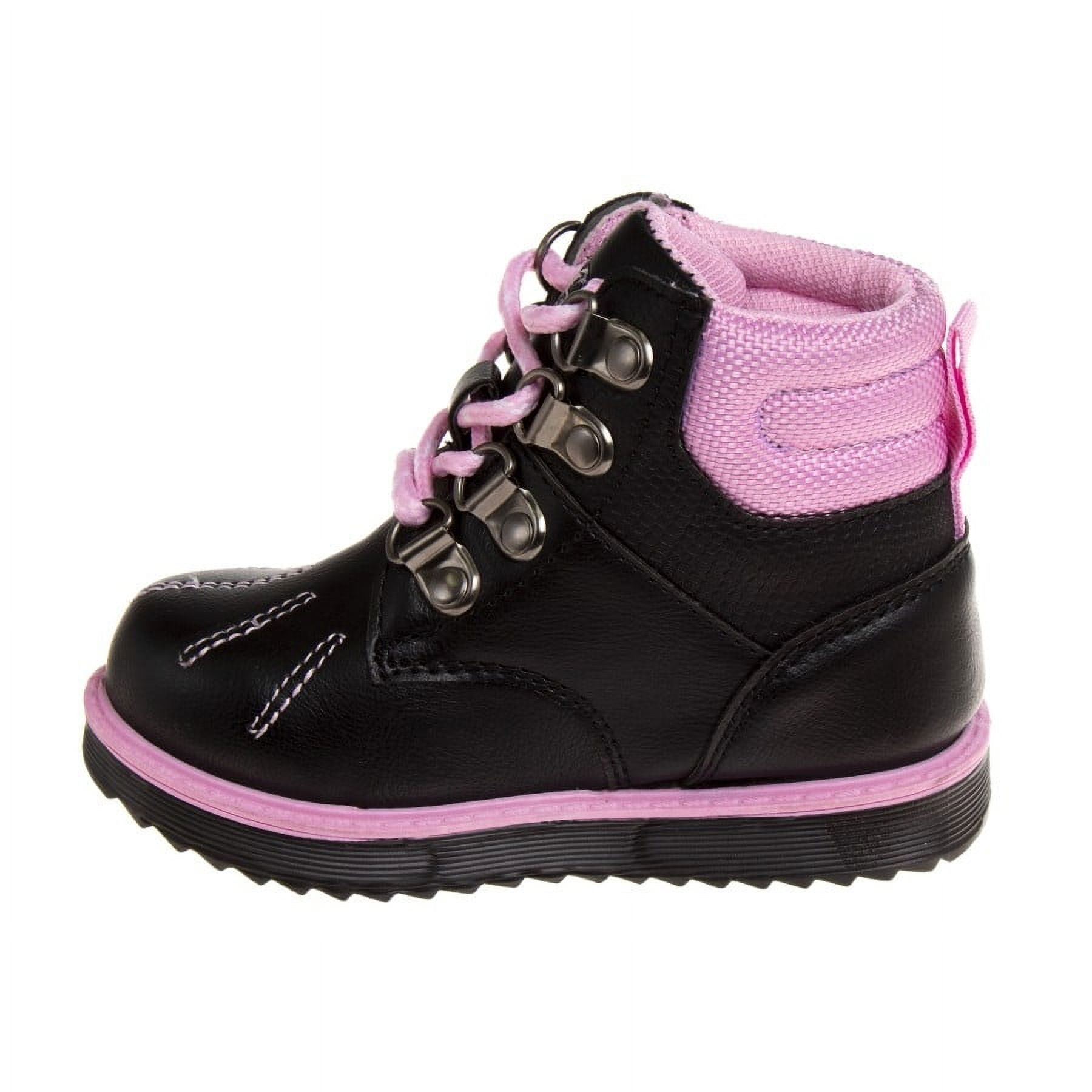 Beverly Hills Polo Club Toddler Girls Boots, Black, 5