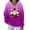 Purple, variant on Christmas Hoodies For Women Funny Cute Printed Holiday Sweatshirt Winter Oversized Pullover Tops with Drawstring for Casual Wear