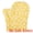 Yellow, variant on Unique Bargains Soft Heat-Resistant Cotton Oven Mitts 2 Pcs Yellow 10.2x5.5 Inch