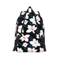 thumbnail image 2 of Yiaed Lilies Flowers Print Backpack, Premium Laptop Backpack, Travel Backpack for Women, Lightweight Backpacks, Comfortable Back Pack-Medium, 2 of 7