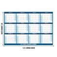 Rkxzt 2025 Wall Mounted DoubleSided Calendar Erasable Wall Calendar
