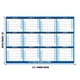 thumbnail image 2 of Calendario 2025 en inglés, de pared, adhesivo de doble cara, borrable, plegable, 2025.1.1 2025.12.31, 2 of 5