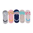 thumbnail image 3 of ELAYARD 5-Pack Women's Invisible Boat Socks, Low Cut Cotton Socks with Non- Grip, Assorted Colors for Everyday Comfort, 3 of 7