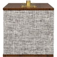 thumbnail image 3 of Crosley CR3110A-GY Octave Haut-Parleur Bluetooth du Milieu du Siècle avec Chargeur de Téléphone USB, Gris, 3 of 5