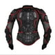 thumbnail image 4 of Chaqueta protectora Cola para motocicleta cuerpo completo vertebral pecho Rojo XL, 4 of 8