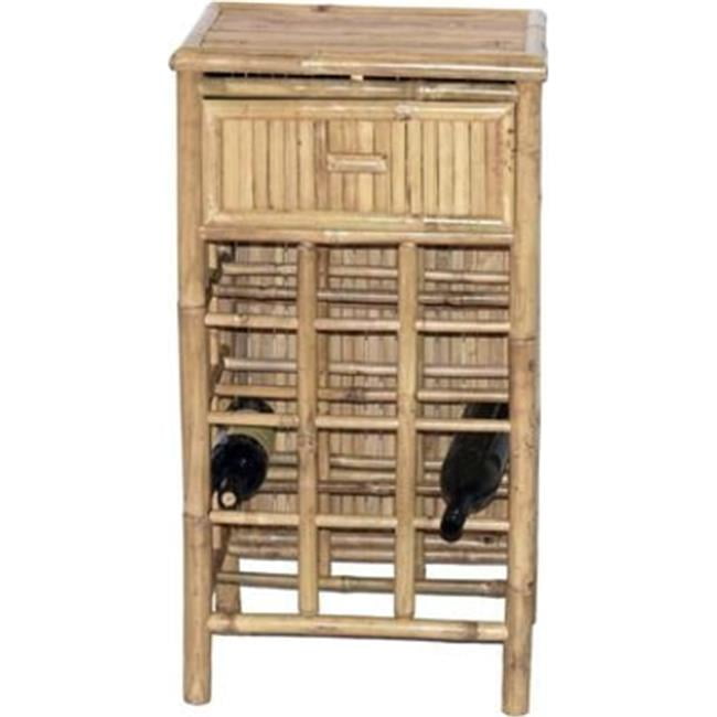 Bamboo 5875 Bamboo Wine Rack, 18 x 14.5 x 34 in. Walmart Canada