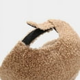 thumbnail image 3 of NANAHuang Winter Sherpa Baseball Cap for Women Warm Lamb Wool Baseball Cap for Travel Outdoor 2024, 3 of 7