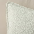 thumbnail image 2 of Phantoscope Terry Throw Pillow Square Decorative Pillow, 20"x 20", Off White, 1 Pack, 2 of 4