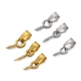 thumbnail image 4 of 20pcs Stainless Steel Screw Eye Pins Bail Top Drilled Beads End Pendant Charms Connectors Dangle Charm for DIY Jewelry Making, 4 of 8