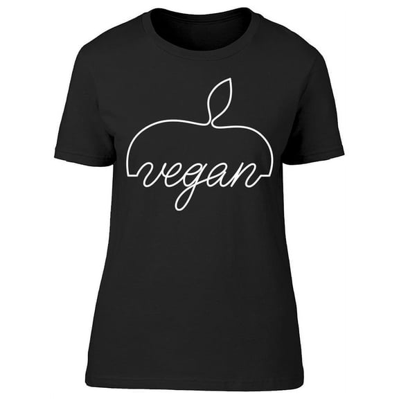 Vegan. Logo T-Shirt Women -Image by Shutterstock, Female Medium