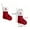 A, variant on Tao Family Christmas Stockings Decorations Embroidered Letter Knit Christmas Stocking Xmas Hangings Stockings U