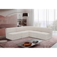 thumbnail image 2 of Meridian Furniture Ollie Cream Boucle Fabric Modular Sectional, 2 of 10