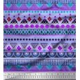 thumbnail image 1 of Soimoi Cotton Poplin Fabric Aztec Geometric Decor Fabric Printed Yard 56 Inch Wide, 1 of 3