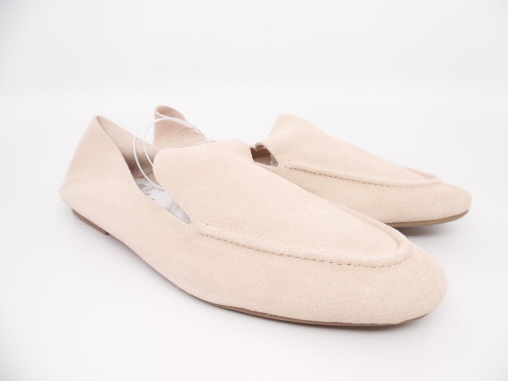 Jisela Collapsible Back Loafers - Pink 