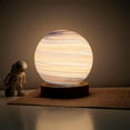 thumbnail image 5 of Planet Table Lamp Bedroom Sleep Light Bedside Lamp & Small Night Light,Dimmable Swirl Planet Table Lamp for Bedroom Nightstand, Desk Lamp for Living Room, Office, Kids Room, Nursery, 5 of 5