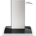 thumbnail image 5 of Vertrons 30 inch Tempered Glass Island Mount Range Hood, 800 CFM Ducted Vent,Touch Control Panel,4 Speed Fan,2 Baffle Filters,Auto Power-off Function,Special for 9-10 feet ceiling, 5 of 5