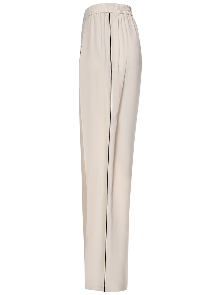 N°21 Blush Pink Satin Pyjama-Style Trousers N°21 Blush Pink Satin Pyjama-Style Trousers (Women's
