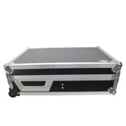 ProX XS-RANE7212 Battle Mode Case for Single Rane 12 and Rane 72 Mixer, Silver on Black