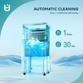 thumbnail image 4 of EUHOMY Commercial Ice Maker Machine, 100lbs/24H Stainless Steel Under Counter Ice Machine, 4 of 10