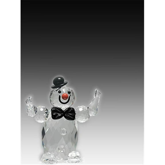 Asfour Crystal 753-50 1.96 L x 2.44 H in. Crystal Clown Celebrations Figurines