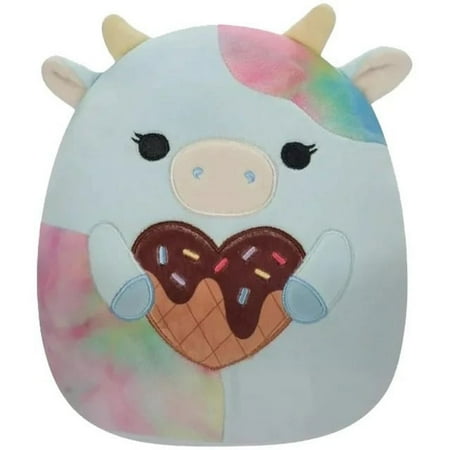 Squishmallows Valentine 5" Caedia the Cow Soft & Squishy Stuffed Animal